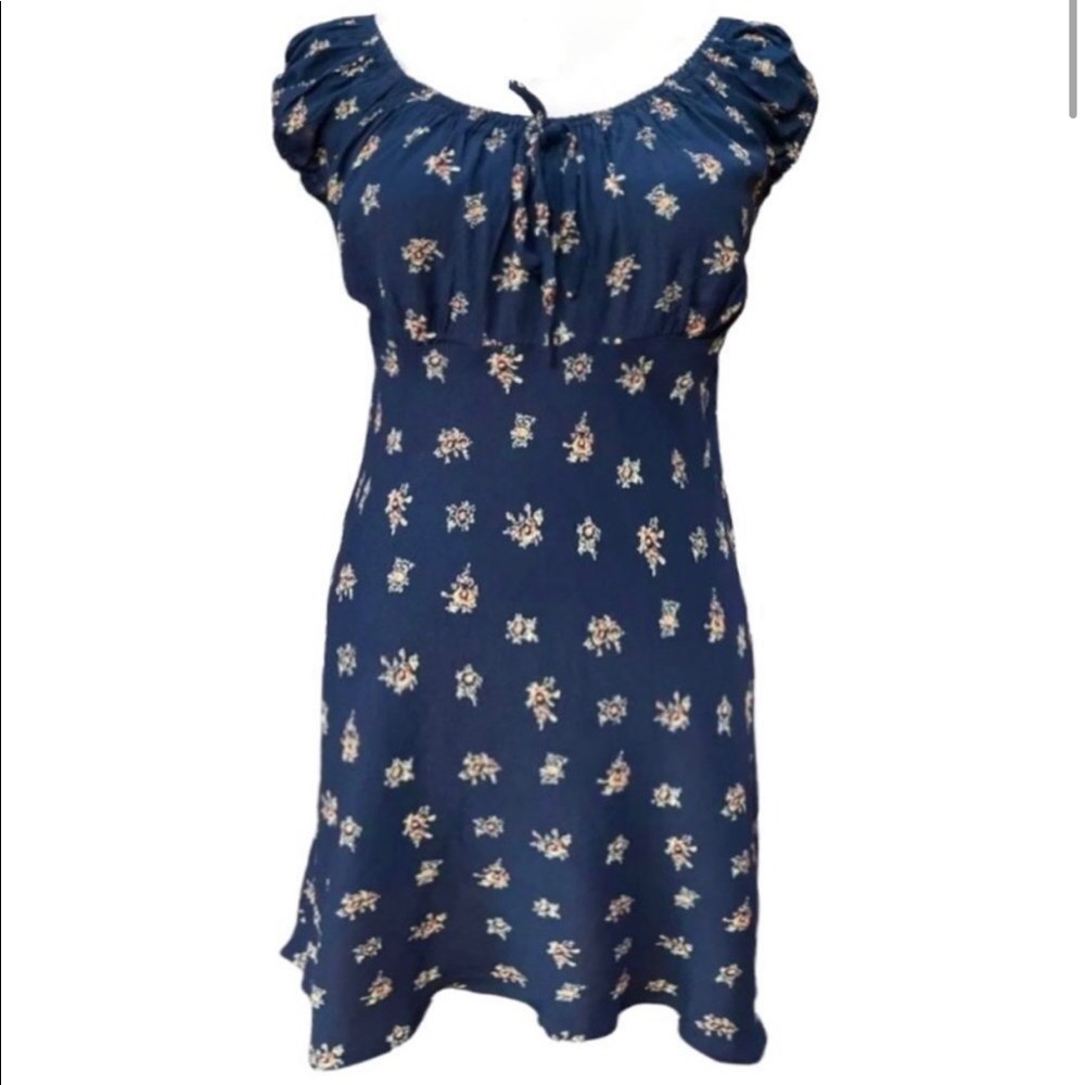 Kimchi Blue floral mini dress